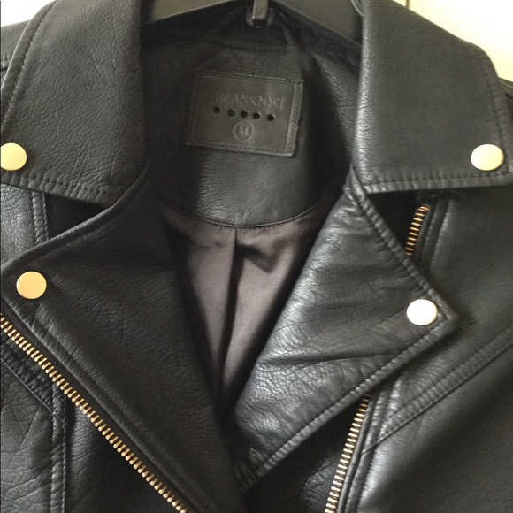 Brand New Blank NYC Black leather jacket - Picture 2 of 5
